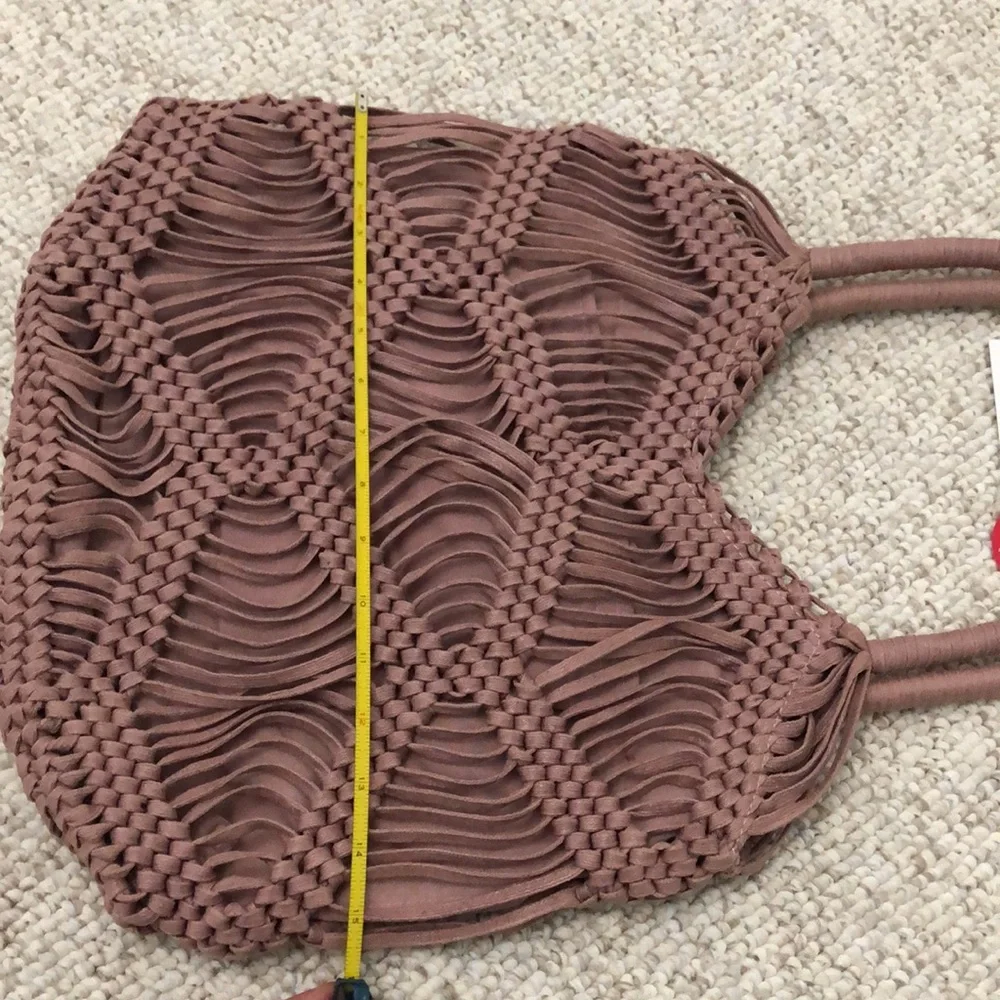 London Kaye Dusty Rose Hobo Bag - Picture 9 of 10